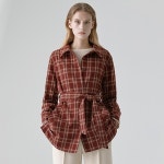 더핸드메이드 가 79000원 55 88 코튼 블렌디드 체크 셔츠 자켓