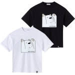 고스트리퍼블릭 고스트리퍼블릭 주니어 베어 프린팅 오버핏 반팔티셔츠 JT-J3202