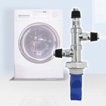 냄새차단 세탁기 배수구 트랩 3구 T형 하수구배관트랩