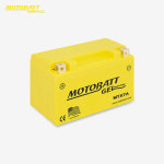 모토뱃젤 KR모터스 엑시드125 오토바이배터리 12V 7AH MTX7A YTX7A-BS