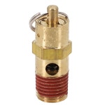 4 NPT 공기 압축기 릴리프 압력 안전 밸브 탱크 팝오프 25 PSI 35PSI 200PSI