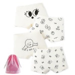 엠에스키즈 I SEE 여아 사각팬티 4매 더스트백 N170 P003337982