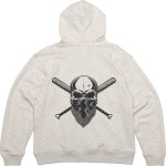 후드티 뒤면 프린트티셔츠 해적 복면 후드티화이트뒷면