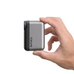 TOPUMP TB2 자전거 무선 타이어 팽창기 용 전기 미니 펌프 450mAh 7 4V 배터리 120PSI Max Schrader Presta