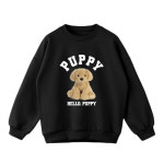 제니 여아용 오버핏 헬로퍼피 맨투맨 15호 JN1017M