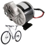 전기 자전거 스쿠터용 기어 감속 모터 9 톱니 스프로킷 브러시 DC 감속기 12V 250W
