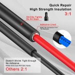 5미터 3 1 방수 열 수축 튜브 절연 슬리브 와이어 보호 내부에 가 이중 벽