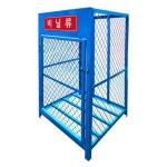 대용량 실외용 철재분리수거함 대형 야외 학교 빌라 외부 철제 재활용 쓰레기 수거대
