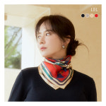 LBL LBL 69 900원 24FW 실크100 양면 벌룬투어 스카프666207