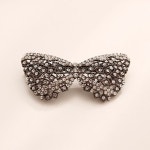 제이로렌 스와로브스키 리본 헤어 자동핀 H0454