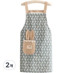 허브플러스 바니 포켓 앞치마 4개