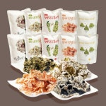 전주 하봉마을 수제 눈꽃 김부각 김스낵 20g 5종