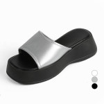 핑크썸 여성용 투앤투 통굽 심플 뮬 슬리퍼 ZWMM4255 250