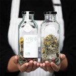야관문 담금주키트 1병 향 사랑 유리 투명유리 유리 금주 야병 다용도유리 술병