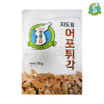 성경식품 지도표성경김 성경식품 어포튀각 50g 10개 쥐포튀김