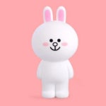 라인프렌즈 실리콘 필통 코니