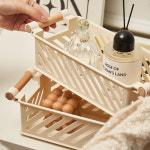 화장실 욕실 다용도 화장품 수건 수납 정리 함 소형