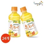 맛있는 웅진 내사랑 유자C 24개 음료 주스