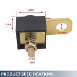 호환MERCRUISER 호환 퓨즈 어셈블리 90 AMP 3 0L 4 3L 6 2L 7 4L 엔진 18 8220 79023A91