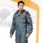 티뷰크 추동 겨울 일체형 작업복 방한복 정비복 스즈끼 774