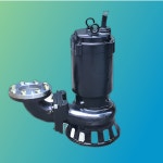 신신펌프 고양정 오수이송 수중펌프 5KW 75-SSB 7