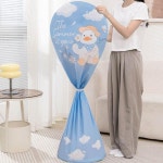 부직포 스탠드 선풍기 커버 덮개 보관커버 먼지차단 오리