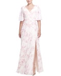 마르케사노떼 마르케사노떼 로마 프린트 롱 가운 Rome Printed Long Gown