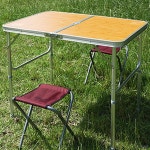 경량 캠핑테이블 의자 세트 접이식 2단폴딩 높이조절 캠핑테이블 의자2개 내츄럴오크 캠핑테이블 의자2개 내츄럴오크 전용가방