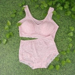 또온나 냉감 인견 소재 브라 팬티 세트 여름철 시원하고 쾌적한 착용감 -스킨세트 G0780