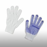 면 점박이 장갑 100켤레 미끄럼방지 산업용품 MRO