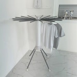 쉼공작소 모리 접이식 빨래건조대 이동식 이불 수건 대형 문어발 튼튼한 문어발 건조대