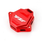 야마하 야마하 호환 YZF R6 R3 R1 R7 바이크 오토바이 CNC 키 쉘 커버 링 체인 03 Key Cover-Red 1개
