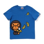 베이프 키즈 반팔티 BABY MILO BANANA POCKET 2K80-309-009