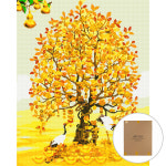 아트조이 아트조이 DIY 명화그리기 세트 60 x 75 cm 세로형 황금돈나무 1개