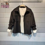 유솔 긴팔 포켓 셔츠 ULYC24W01