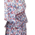 GANNI 플로럴 프린트 미니 드레스 F8864