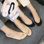 여름 여성 벗겨지지 않는 덧신 360도 전체 실리콘 덧신 6켤레세트