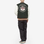 베이프 Bape 엔드 엑스 베싱 에이프 Bowling 바시티 자켓 GRN GREEN 001HJI731906C