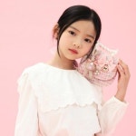 진주 래빗 트위드 핸드백