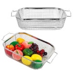국산 사각 양수 스텐 304 와이어 바스켓 바구니 - 대