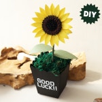 페이퍼플라워DIY 종이 해바라기 만들기 1box