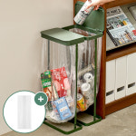 리본제이 레트로 가비지백 스탠드 분리수거함 슬림형 2P 세트