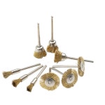 9pcs휠브러쉬 전동 공구 스틸 와이어 브러쉬 녹 연마 9pcs휠브러쉬 G00176