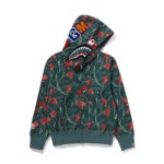 베이프 우먼즈 후드집업 TULIP CAMO SHARK FULL ZIP HOODIE 1K80-215-003