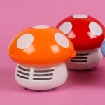 버섯 무선 데스크 청소기 미니 책상 지우개 지우개똥