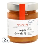 쎄콩데 저칼로리 Light 선라이즈 잼 260g 2개