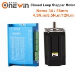 Nema34 4 5N m 폐 스테퍼 모터 서보 키트 2 상 드라이버 HB860H