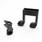 음악 음표 모양 다용도 집게 클립