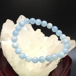 천연석 아쿠아마린 원석 팔찌 3월탄생석 남옥 파워스톤