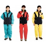 도롱이 도롱이우의 고급레져우의 앞등판야광띠무 상하 AJ-20062